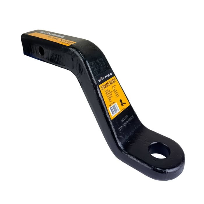 Sunrise Tow Bar Tongue 6" Drop Suit 70mm Ball Forged - Tbt70p6