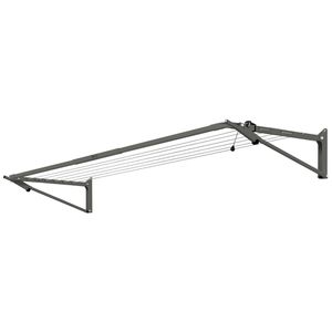 Austral 14.2m Woodland Grey Slenderline16 Fold Down Clothesline SL16WG