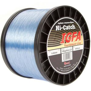Momoi 1000m HiCatch IGFA Light Blue Monofilament Fishing Line 10kg