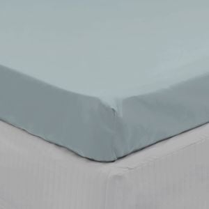 Ardor 300tc Cotton Single Bed Fitted Sheet Denim