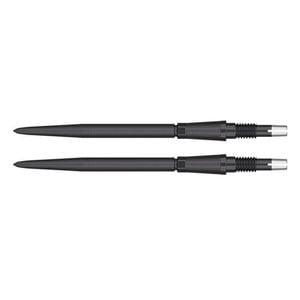 2PK Target Swiss Storm Nano Dart Point Replacement Spare Tip 35mm Black