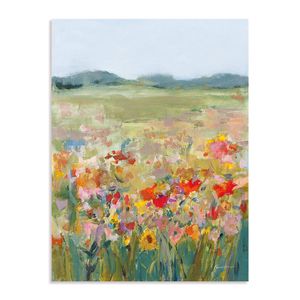 Artey | Wildflower Meadow - Stretched Canvas - Stretched Canvas - 45 x 60cm