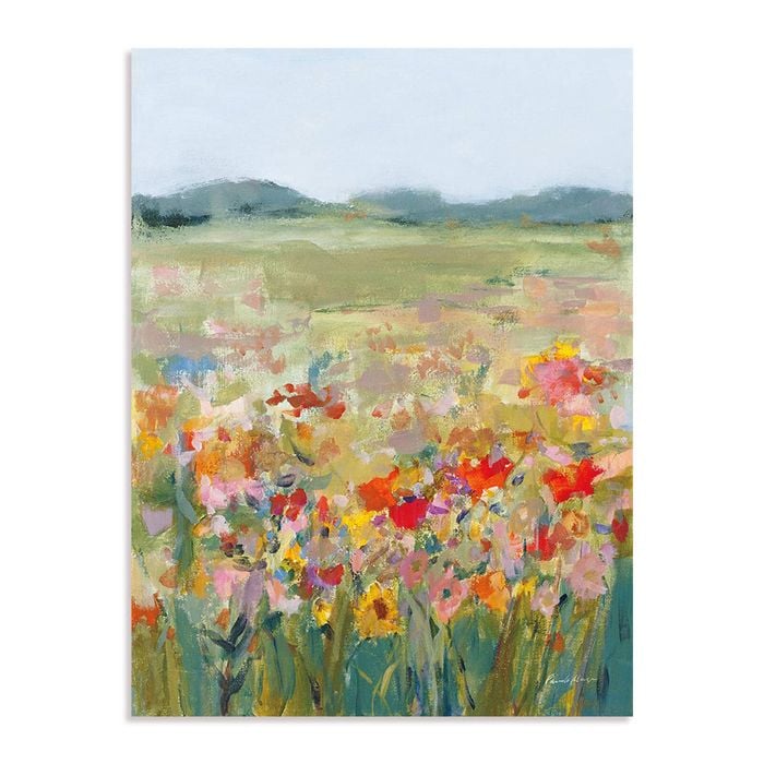 Artey | Wildflower Meadow - Stretched Canvas - Stretched Canvas - 45 x 60cm