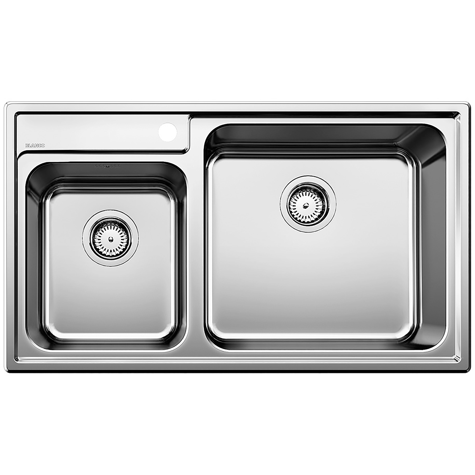 Blanco Naya Double Bowl Kitchen Sink thumbnail 2