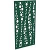 ProtectorAl 300-1200 x 1201-2400mm Dark Green/Gloss White Bubbles Unframed Composite Deco Panel