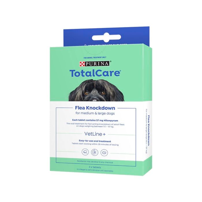 Purina Total Care Medium And Large Dogs Flea Knockdown