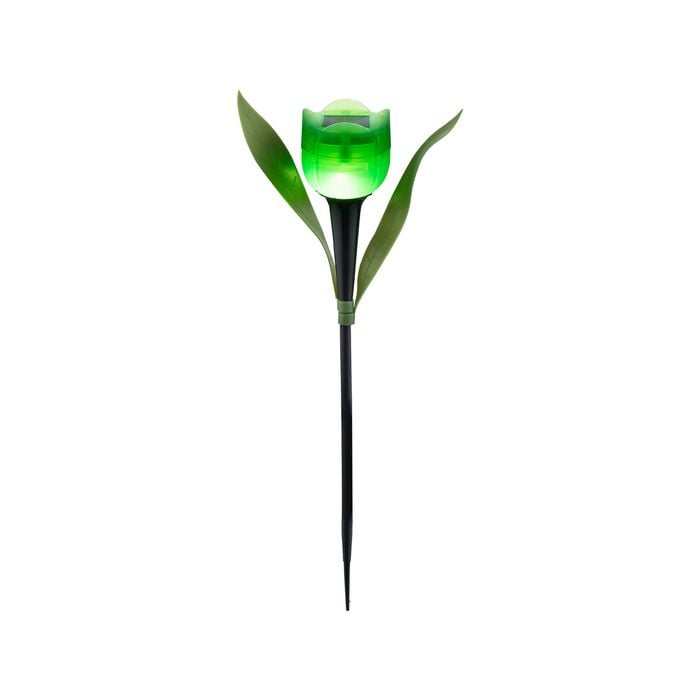 Arlec 30cm Assorted Colour Solar Tulip Stake Light