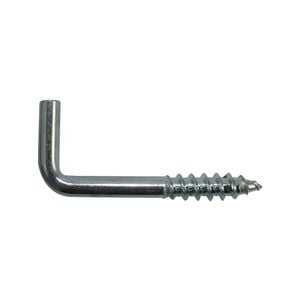 Everhang 35mm Zinc Plated Square Hook - 20 Pack