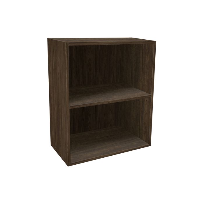 Kaboodle 700-799mm Walnut Customisable Deep Open Med Wall Shelf