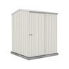Absco Sheds 1.52 x 1.52 x 1.95m Surfmist Premier Single Door Garden Shed