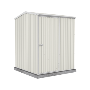 Absco Sheds 1.52 x 1.52 x 1.95m Surfmist Premier Single Door Garden Shed