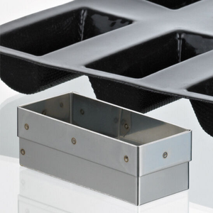 Matfer Bourgeat Rectangular Cutter - Stainless Steel, 116x36mm
