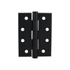 Gainsborough 100 x 75mm Matte Black Fixed Cap Fixed-Pin Hinge - 2 Pack