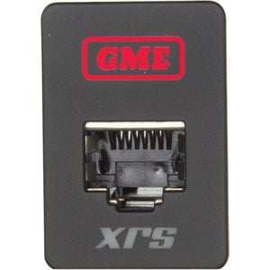 GME RJ45 Type 1 Pass Through Adapter Fits Selected Toyota Models 33.3x22.8mm Red