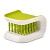 Catzon Knife and Cutlery Cleaner Brush Bristle Scrub Non-Slip Cleaning Brush-Green