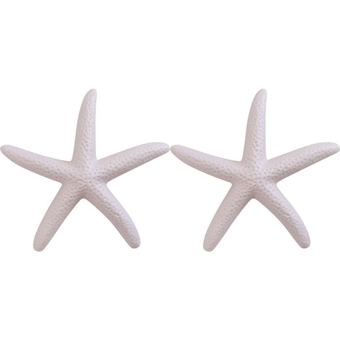 2PK LVD Starfish Ceramic Figurine Home/Lounge Decor Large Salt