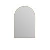 Attica 900mm Brushed Gold Arch Mirror
