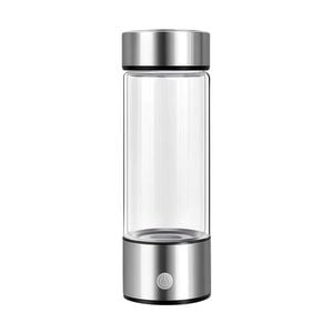 Catzon Hydrogen Water Bottle Portable Hydrogen Water Ionizer-Silver