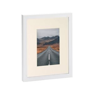 Nicola Spring Photo Frame with 4" x 6" Mount - 8" x 10" - White