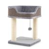 Costway 51cm Cat Tree Tower Kitten Condo House Sisal Posts Grey