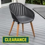 Marquee Black Cannes Carver Dining Chair
