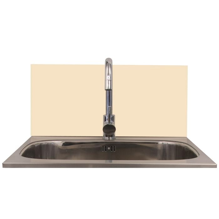 Dissco Laundry Splashback 565x300mm Cream