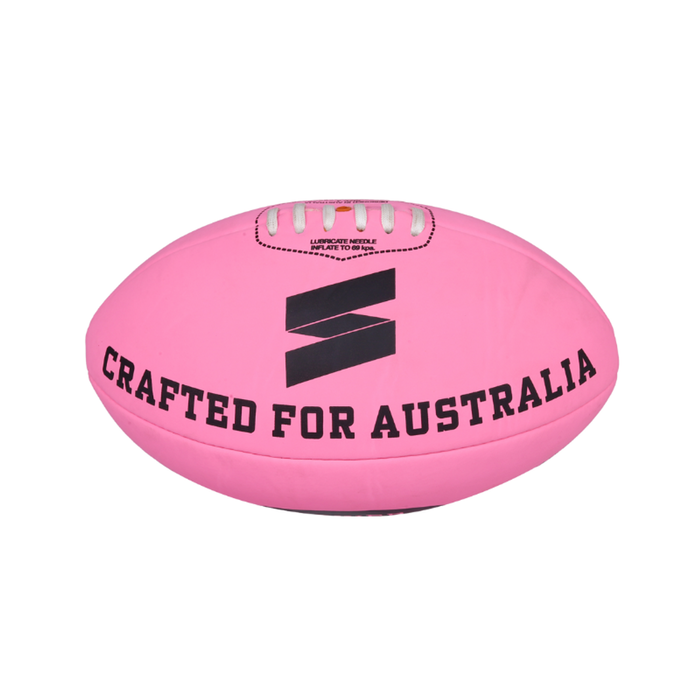 STRADIA Power Size 3 Aussie Rules Ball - Dynamic Performance with Enhanced Grip Assurance