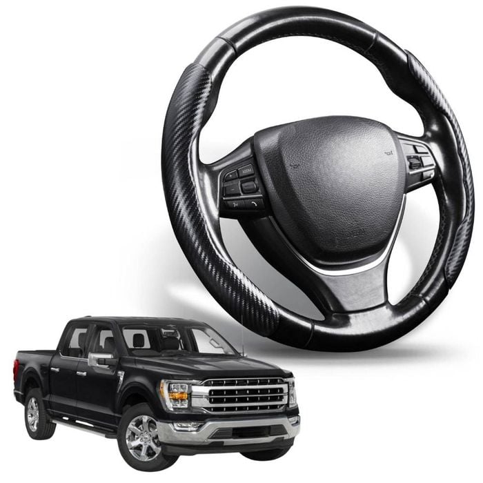 Segmented Steering Wheel Cover for Ford F-150 LARIAT 2023 - Current