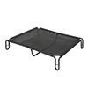 Pawz Elevated Dog Bed L Breathable Mesh Cooling for Indoor Outdoor Black