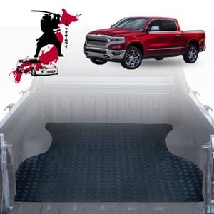 Black Samurai UTE Tub Mat Tray Liner for RAM 1500 Laramie 2019 - Current (DT)
