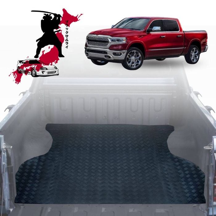 Black Samurai UTE Tub Mat Tray Liner for RAM 1500 Laramie 2019 - Current (DT)