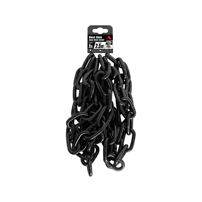 Pinnacle 8mm 5/16" x 2.5m Black Chain