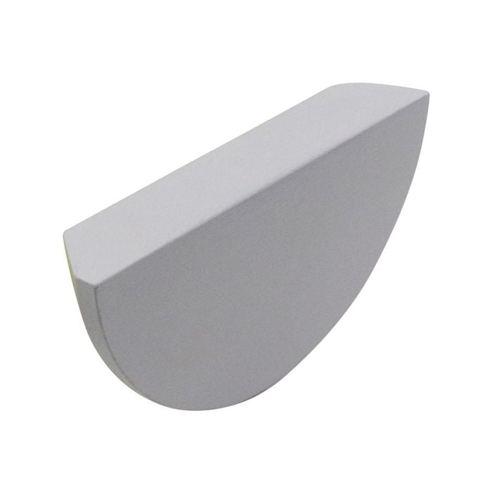 Adoored White Halfmoon Cabinet Handle