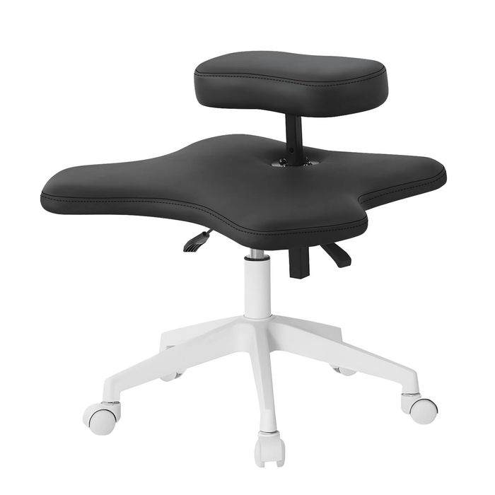 Lauft Black Criss Cross-Legged Meditation Chair Office Executive Computer Swivel Chair