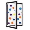 Provecta A3 Kids Art Frame Black Front Opening Display For Drawings & Photos Wall Hung
