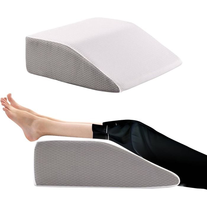 Altus Leg Elevation Wedge Soft Ergonomic Wedge Pillow Memory Foam