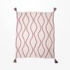 DWBH Cotton Slub Throw Blanket 125x150cm Home Decor OLDROSE