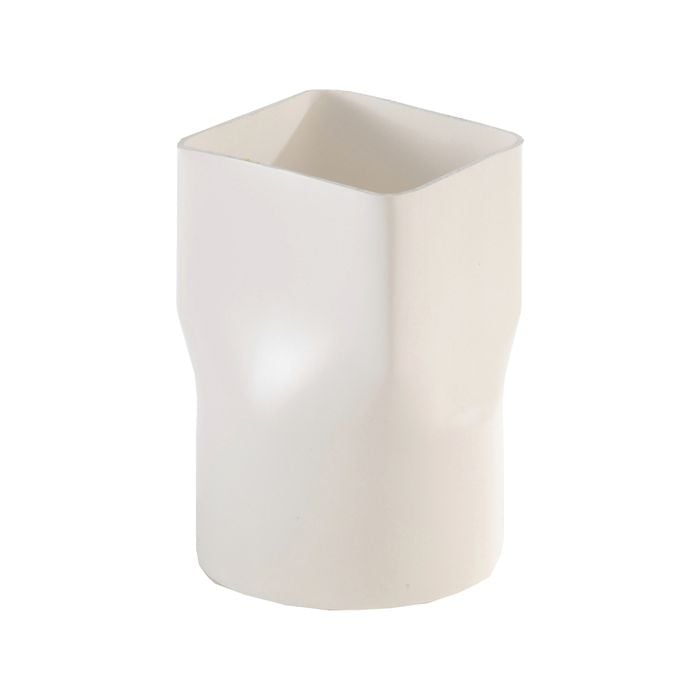 Marley Rectangular 65 x 50mm Square to Round 80mm Adaptor