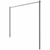 Austral 3.3m Woodland Grey Fold Down Clothesline Accessory Ground Mount Kit