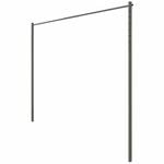 Austral 3.3m Woodland Grey Fold Down Clothesline Accessory Ground Mount Kit