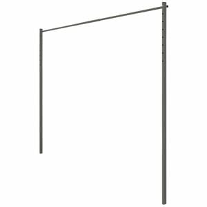 Austral 3.3m Woodland Grey Fold Down Clothesline Accessory Ground Mount Kit