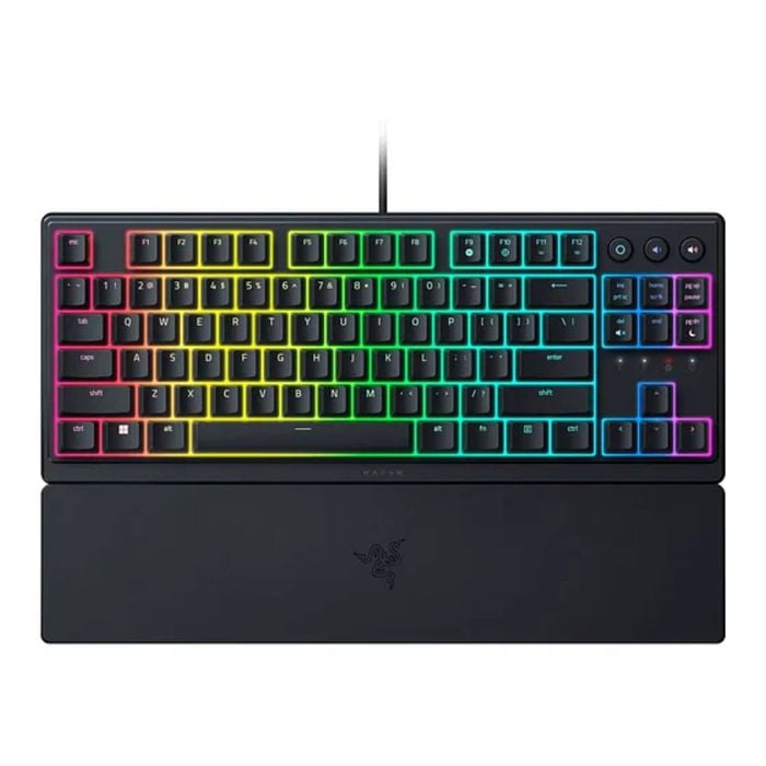 Razer Ornata V3 Tkl Rgb Tenkeyless Mecha-membrane Switches Gaming Keyboard [rz03-04880100-r3m1]