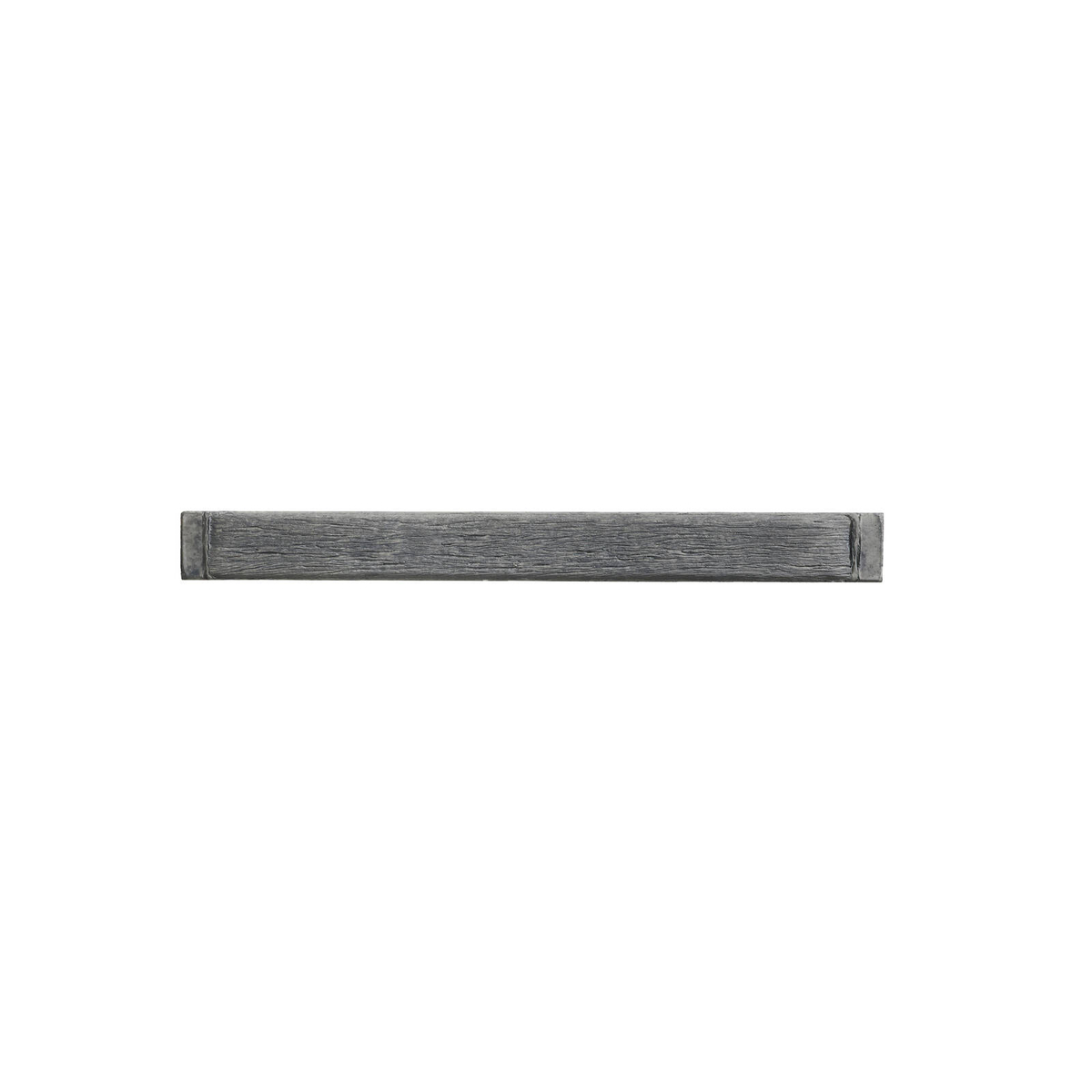 Ridgi 1.5m x 150mm x 50mm Weathered Ash Timberlook Reinforced Concrete ...