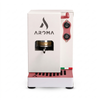 AROMA Plus+ "Touch Of Colour" White/Pink Italian E.S.E Coffee Pod Machine