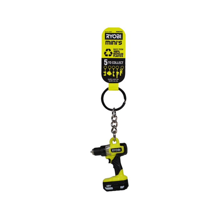 Ryobi MINI s Drill Keyring Bunnings Australia