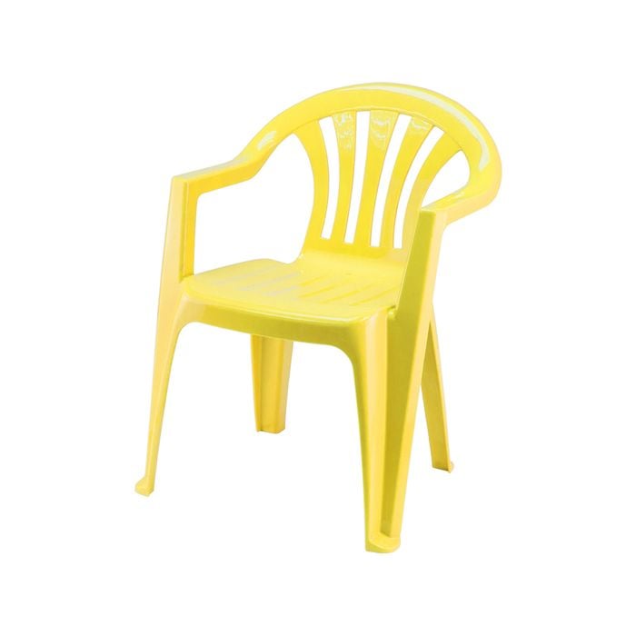 Taurus Pale Yellow Low Back Kids Chair