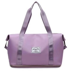 Waterproof Carry-on Travel Duffle Bag Purple