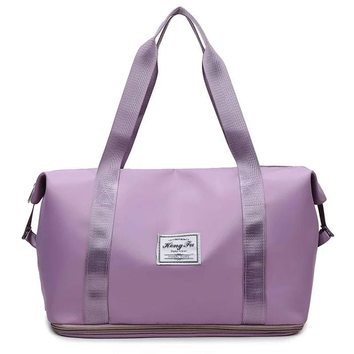 Waterproof Carry-on Travel Duffle Bag Purple