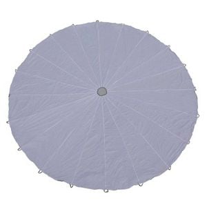 7.3m Colour-me-in White Parachute