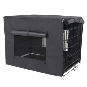 YES4PETS 48' Portable Foldable Dog Cat Rabbit Collapsible Crate Pet Rabbit Cage with Cover